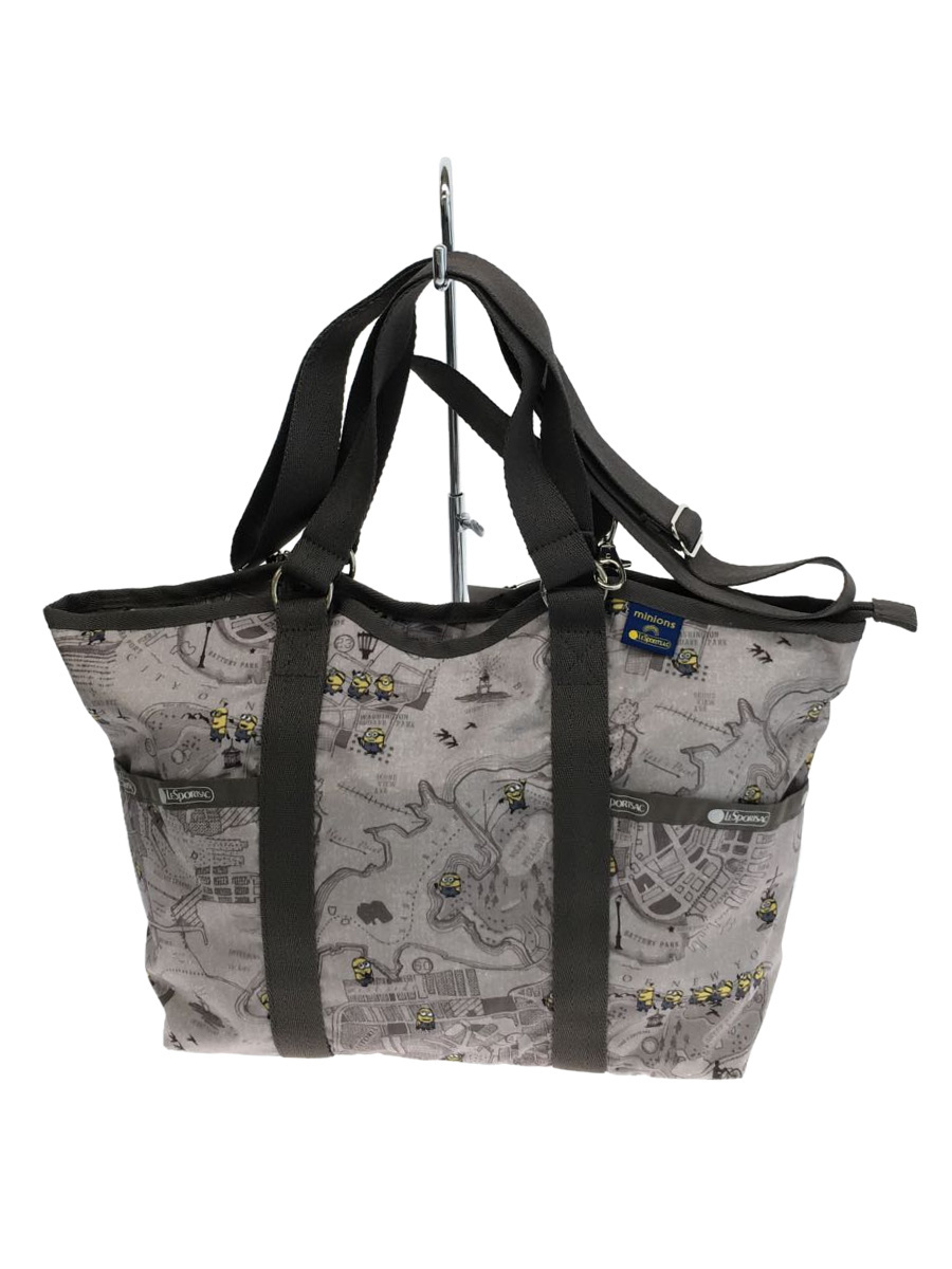 【定番，お得】 LESPORTSAC ミニオンコラボ/ショルダーバッグ/ポリエステル/GRY/総柄(ショルダーバッグ)｜売買されたオークション情報、yahooの商品情報をアーカイブ公開 - オークファン その他