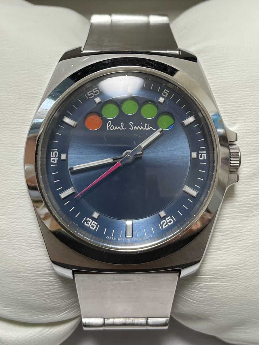 動作品 Paul Smith F335-T001572 ファイブアイズ クォーツ メンズ 