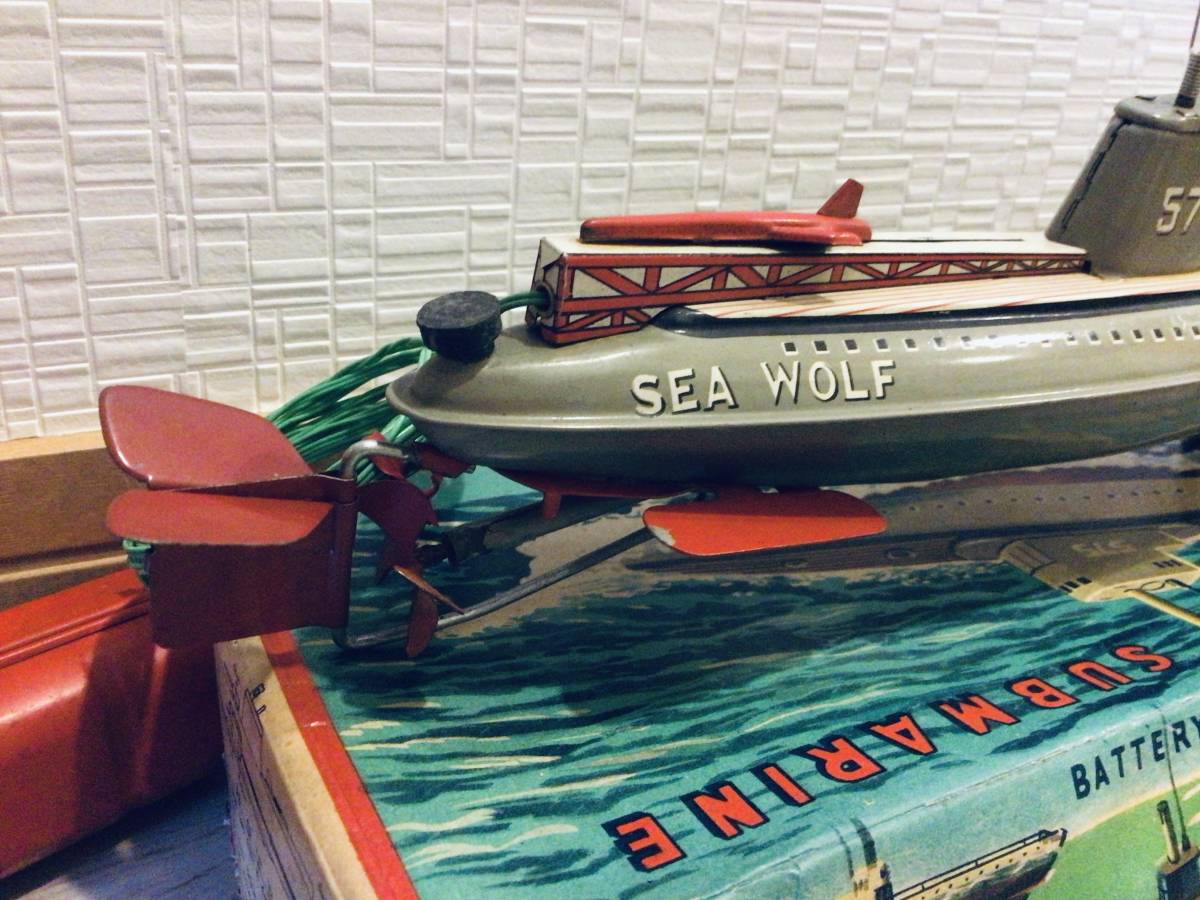 米澤玩具？ 当時物 デッドストック？ SUBMARINE SSN29 SEAWOLF