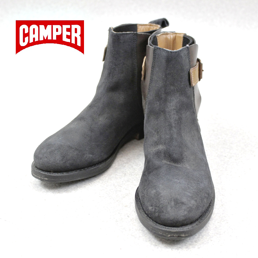 相場価格￥29，000- 美品 CAMPER カンペール 本革 スエードレザー
