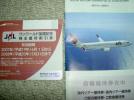 JAL株主優待割引券1枚＋各種優待券 送料無料_1