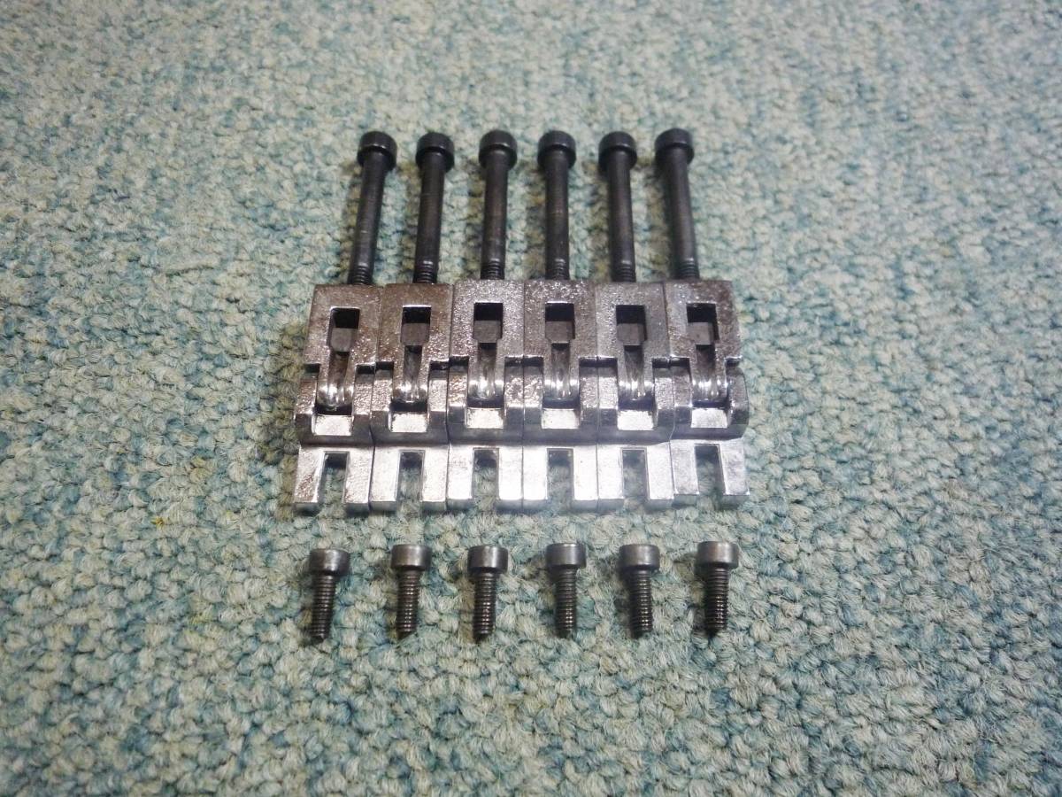  1986年製 Floyd Rose FRT-5 Original 用 Saddle Set Chrome Made in Germany フロイドローズ オリジナル サドル セット クローム(ブリッジ)｜売買されたオークション情報、yahooの商品情報をアーカイブ公開 - オ パーツ