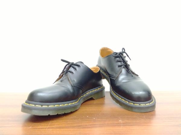 Dr.Martens ドクターマーチン 3ホールシューズ レースアップシューズ レザー 1461 UK9 ブラック