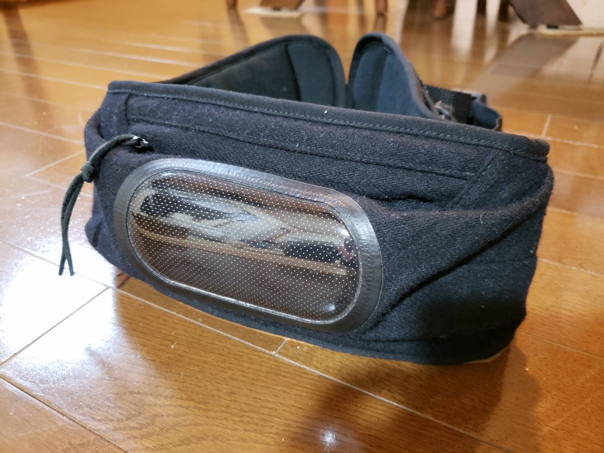 UNDERCOVER ウエストポーチ バッグ タスキ掛け 黒 ハイテク 1円 