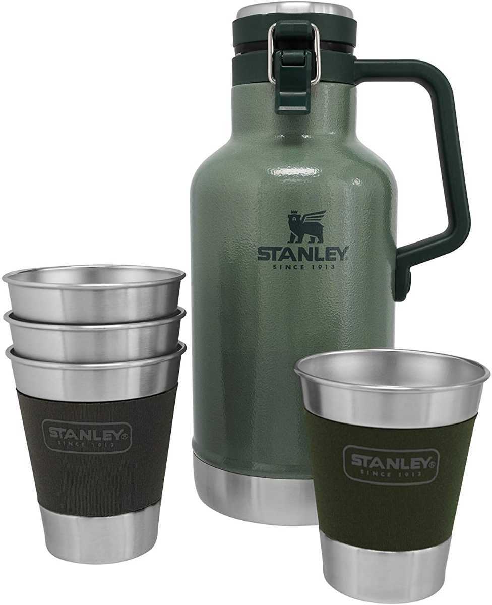 スタンレー STANLEY グロウラー 1.9L & タンブラー ギフトセット 水筒 STEEL 真空 