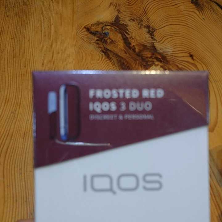 爆買い，最新作 IQOS 3 DUO アイコス デュオ FROSTED RED