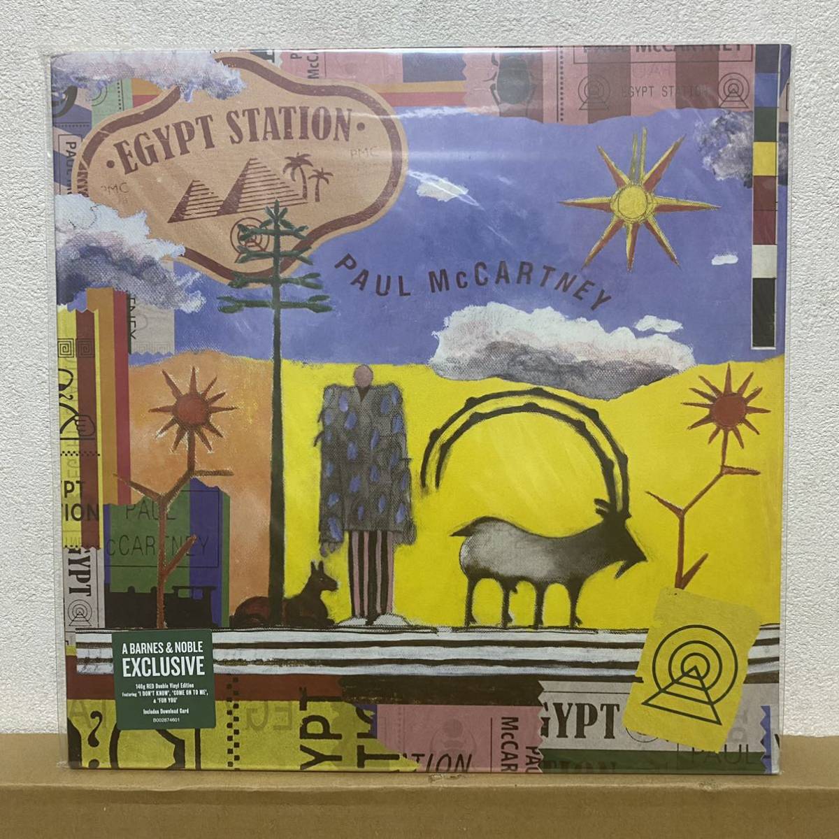稀少グリーンEgypt StationポールマッカートニーBeatlesレコード