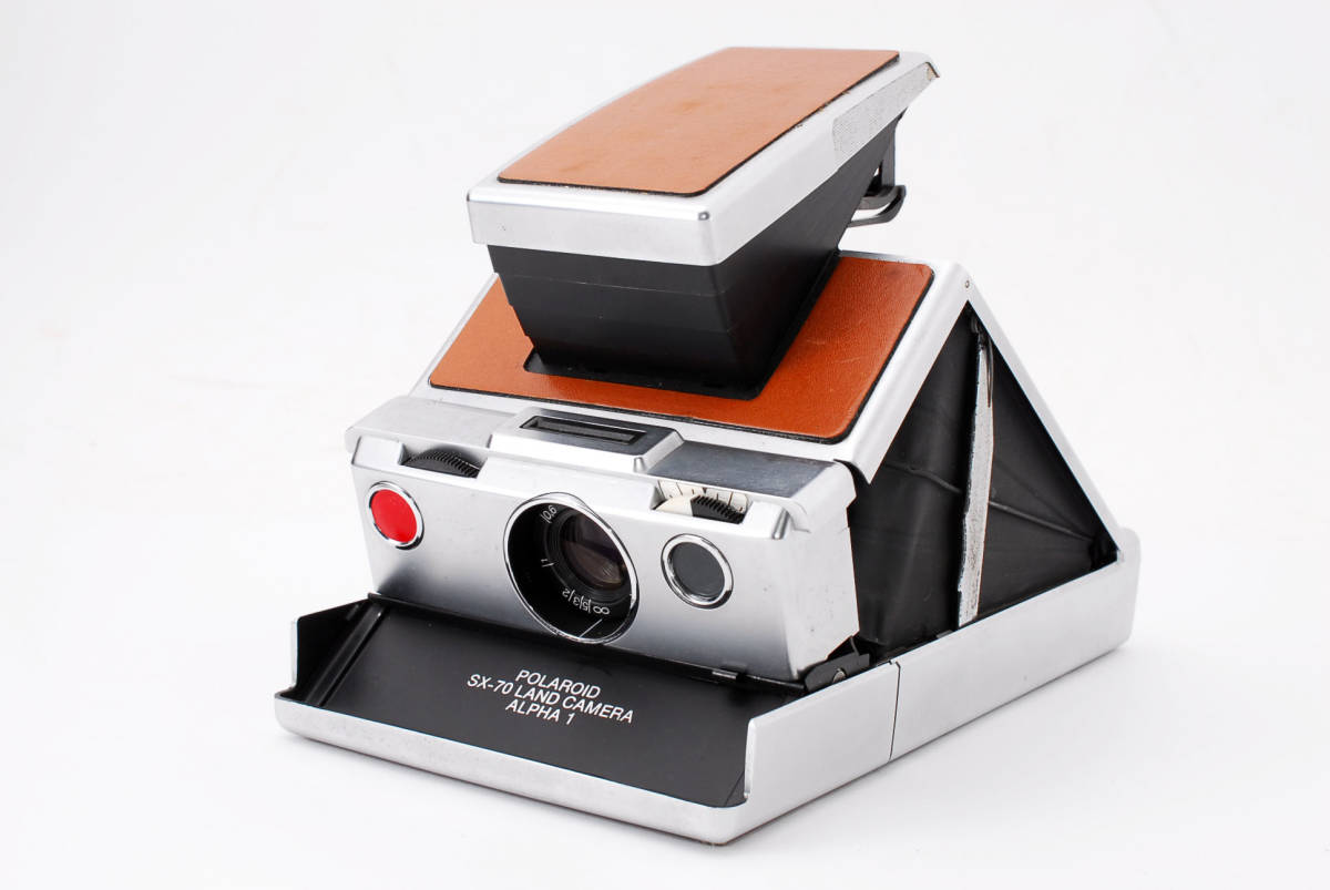 □□ケース付き Polaroid ポラロイド LAND CAMERA SX-70 ALPHA1