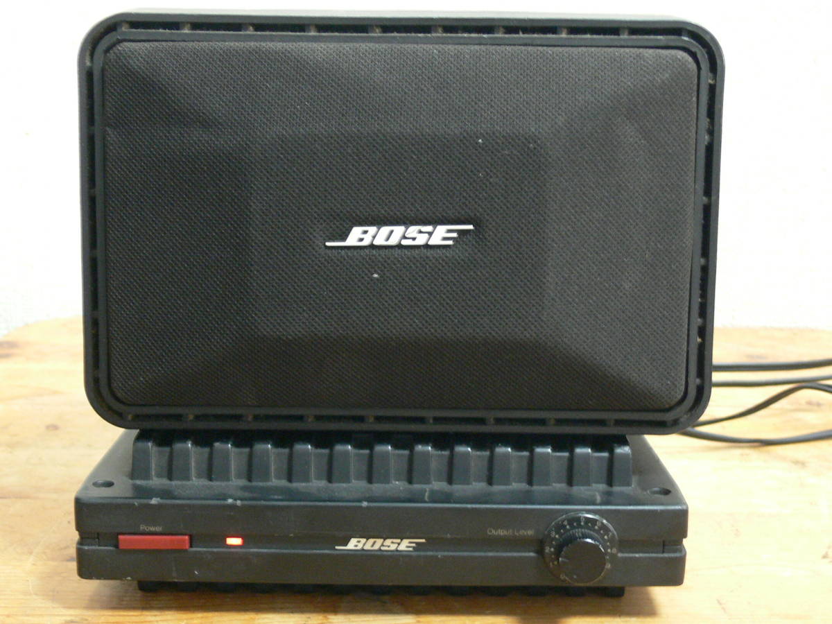BOSE シングルアンプ&スピーカー 1702Mx‐Ⅱ&101MM