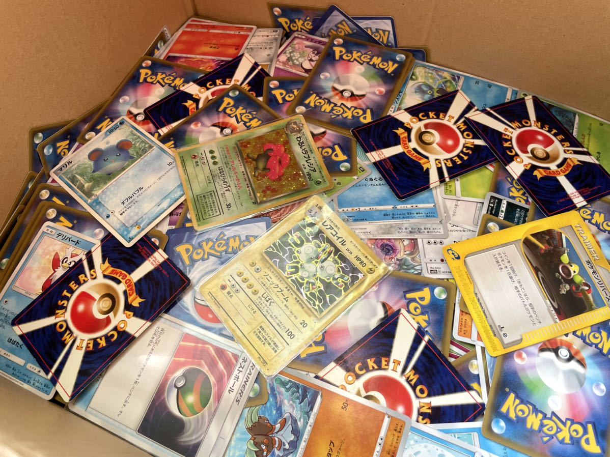 お*ん様 旧裏 ポケモンカード 約40枚セット まとめ売り ポケカ　引退品 大量 ポケモンカード 約3.4kg セット 旧裏面 から新しいものまで