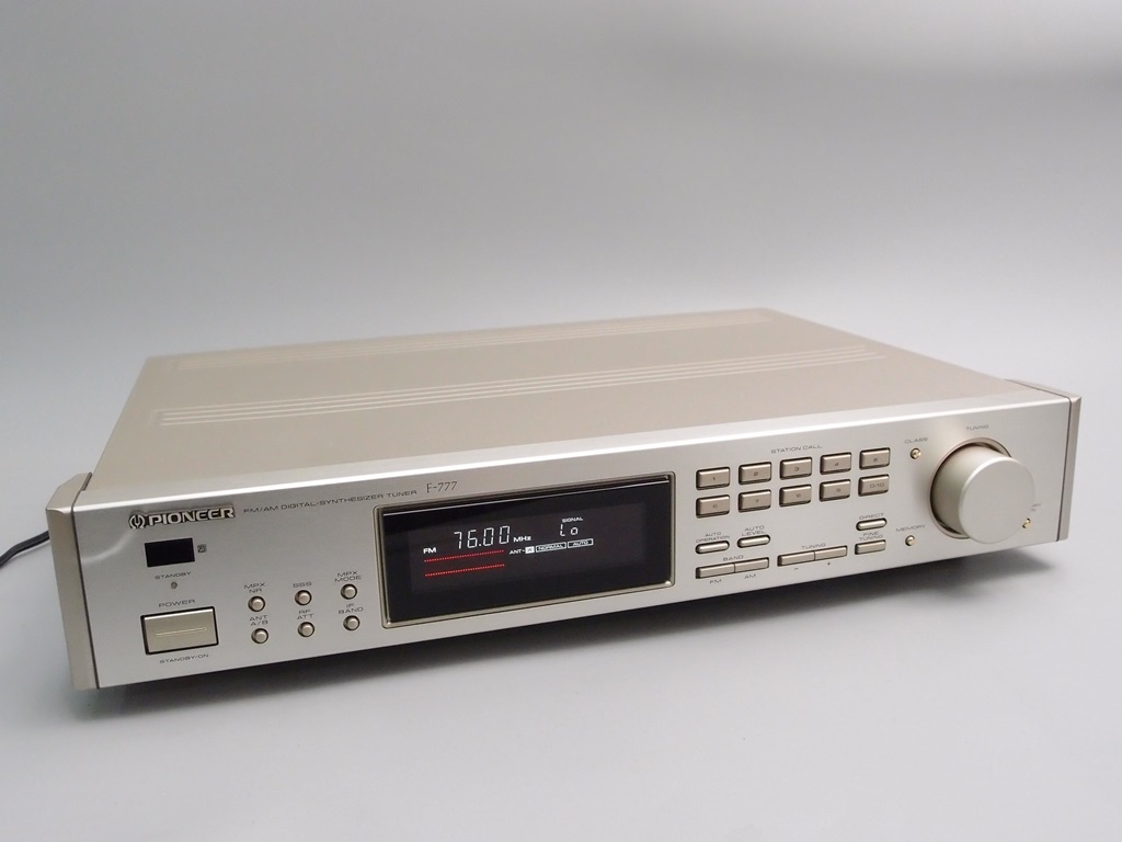 パイオニア FM チューナー AM PIONEER シンセサイザー デジタル