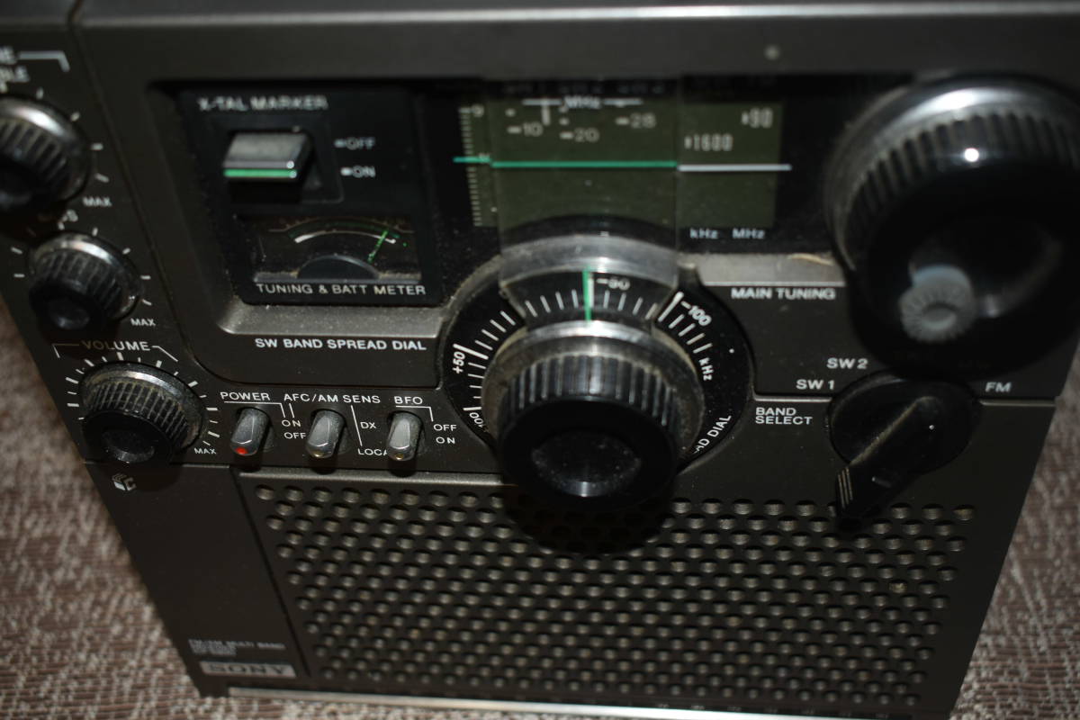 △TOSHIBA/東芝 ラジオ IC RADIO MW・SW・FM 7BAND RP-775F 動作確認