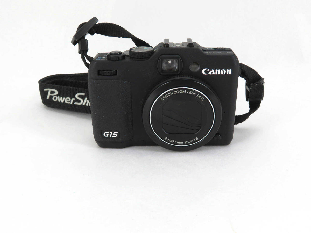 1円 キャノン Power Shot G15 コンパクト デジタルカメラ カメラ EO507