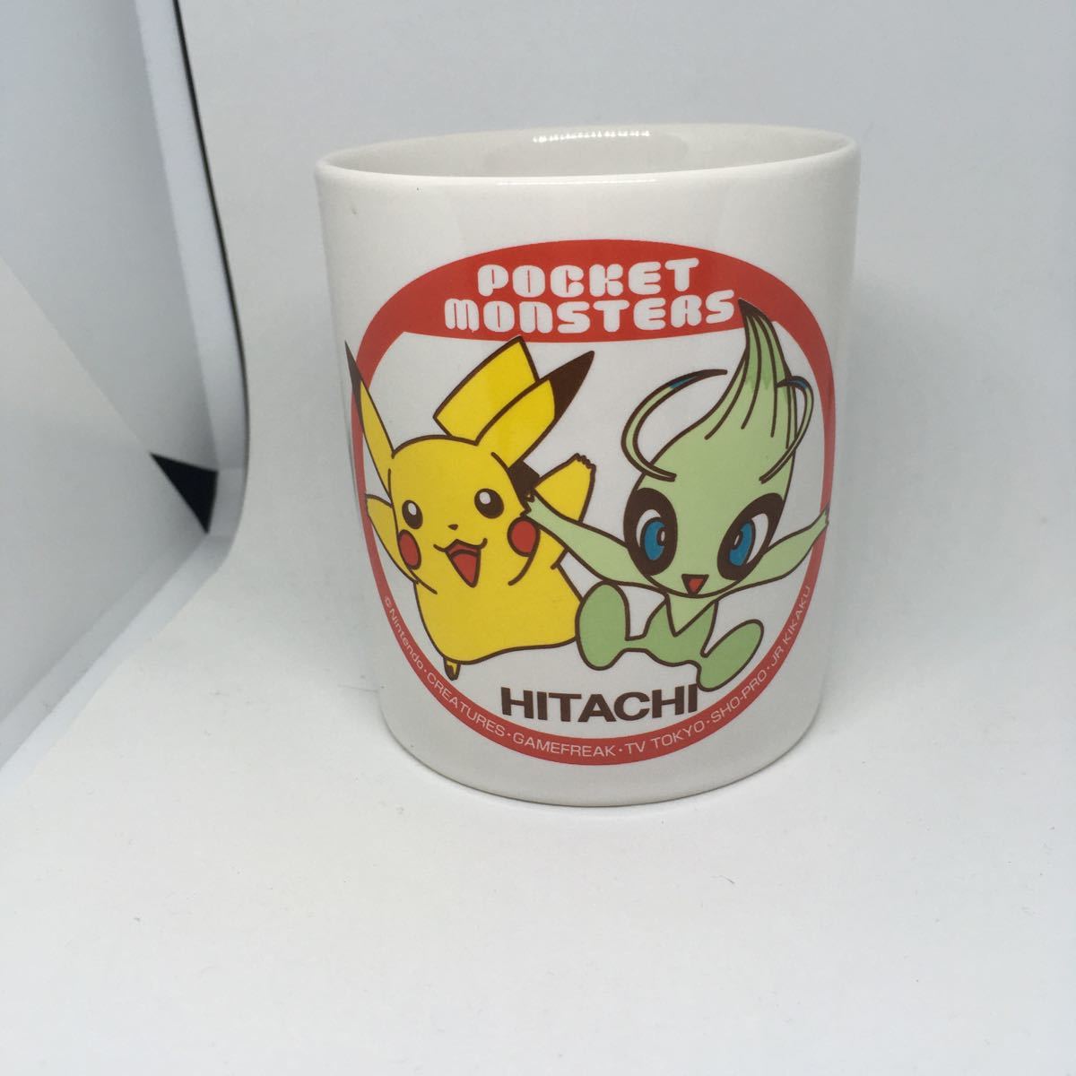 ポケモン ピカチュウ セレビィ マグカップ 日立 当時品 ポケットモンスター 売買されたオークション情報 Yahooの商品情報をアーカイブ公開 オークファン Aucfan Com