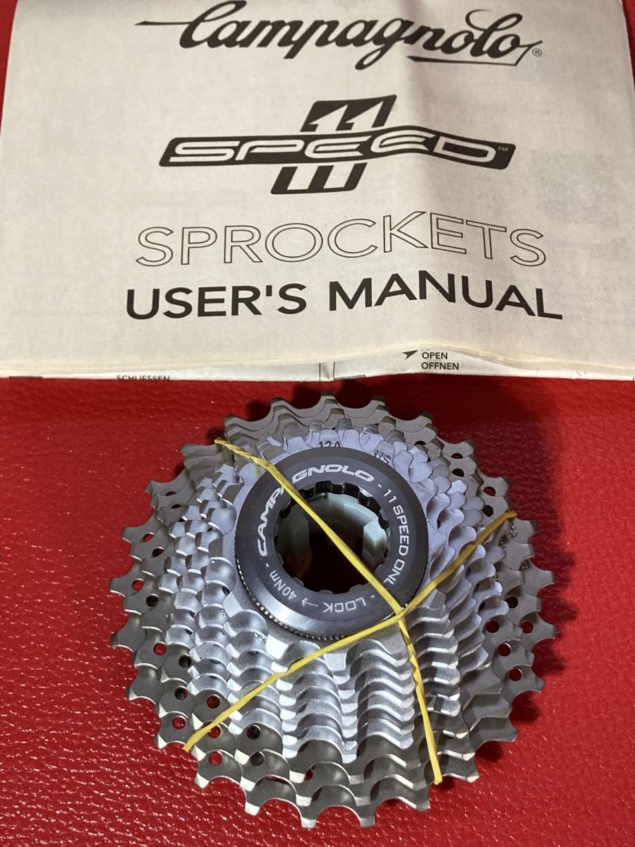 □ Campagnolo Record 11S スプロケット 12-25T 箱なし 未使用品
