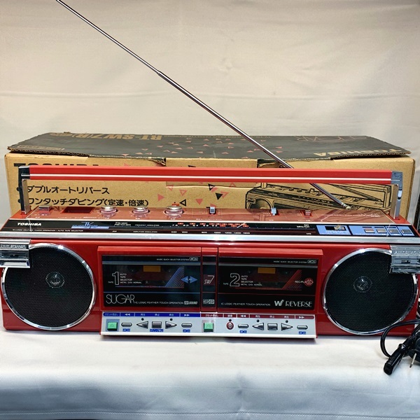 昭和レトロ ラジカセ3台ジャンク、RT-560 KR-2500 RC-212 ASCII.jp