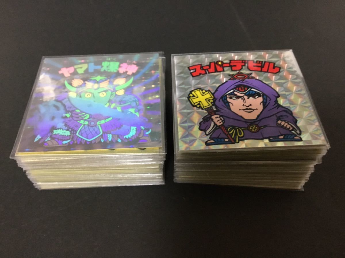 旧ビックリマン 超美品 全部ヘッド キラ 111枚 大量セット レトロ レア 