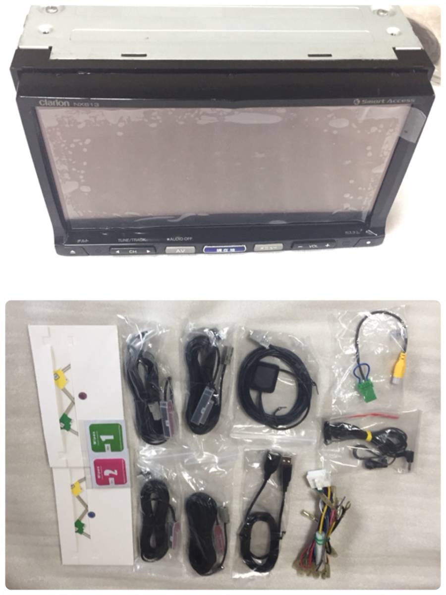 クラリオン NX613 2021年度版地図 タッチパネル新品交換済み 1