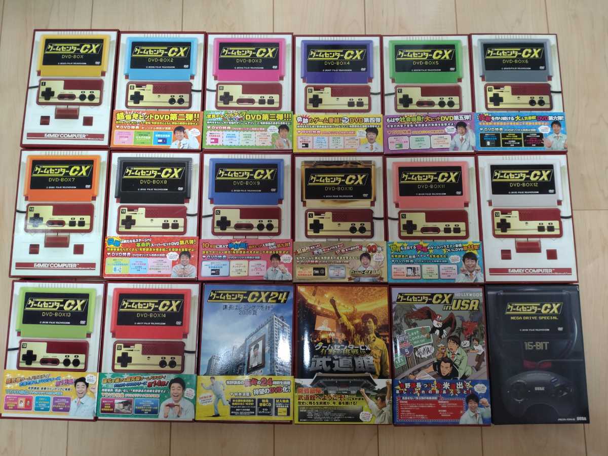 ゲームセンターCX DVD 1〜18巻セット＋レミングス 18巻セット 国内正規品 ゲームセンターCX DVD-BOX (1～14/CX24