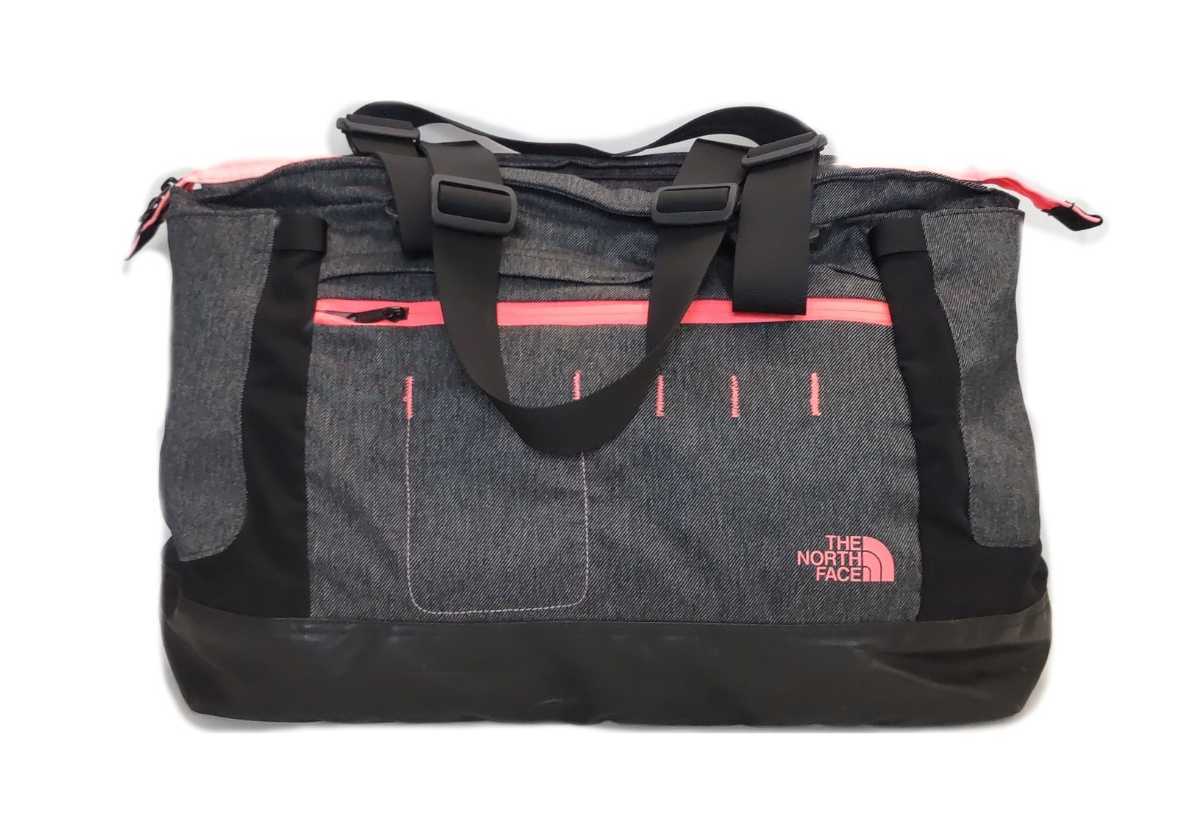 【得価，新作】 THE NORTH FACE ノースフェイス ナイロン ボストンバッグ トートバッグ ブラック ピンク(ザ・ノース・フェイス)｜売買されたオークション情報、yahooの商品情報をアーカイブ公開 - オークファン ザ・ノース・フェイス