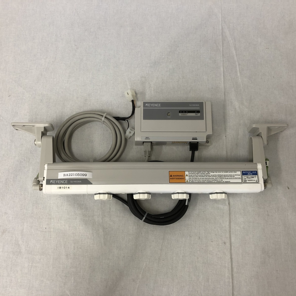 【本物保証，大人気】 KEYENCE 超高速 シースセンシングイオナイザ SJ-Hシリーズ バータイプ本体 SJ-H036A コントローラ(その他)｜売買されたオークション情報、yahooの商品情報をアーカイブ公開 - オークファン その他