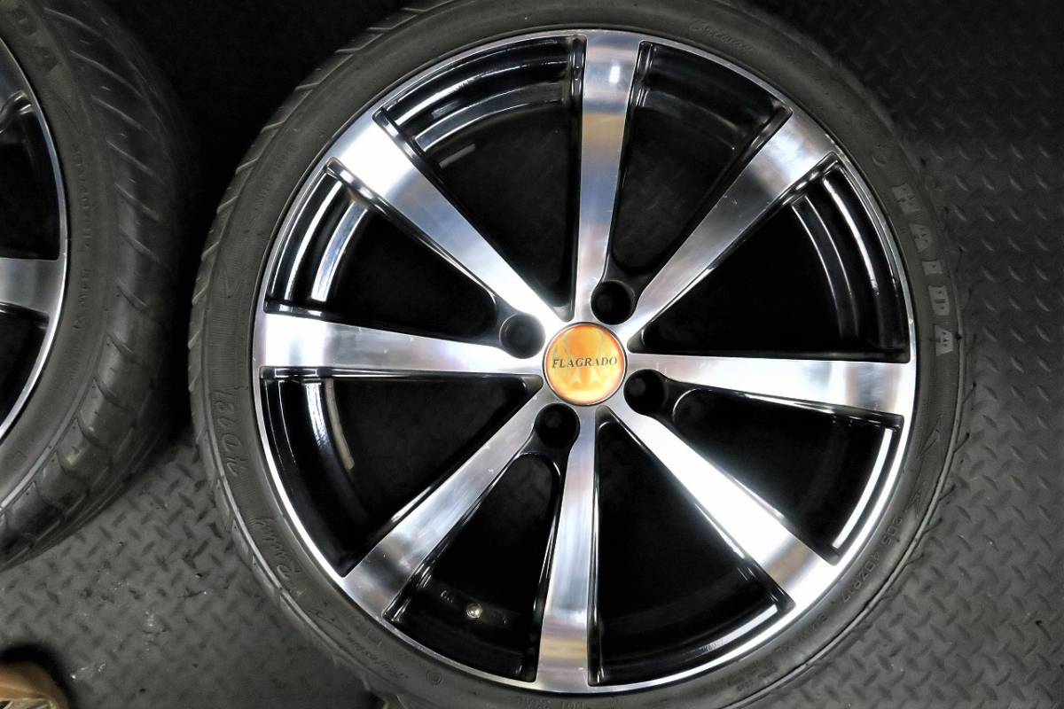 アクセス フラグラード/FLAGRADO PLUVO 17×7J +30 PCD100/4H 205/40R17 