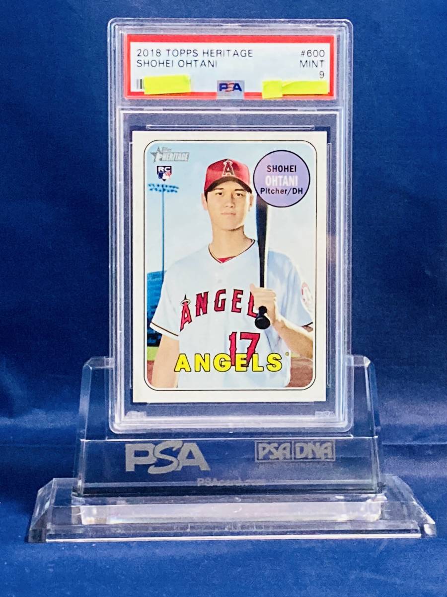 2018 大谷翔平 topps Update 鑑定済ルーキーカード PSA9 Amazon.co.jp