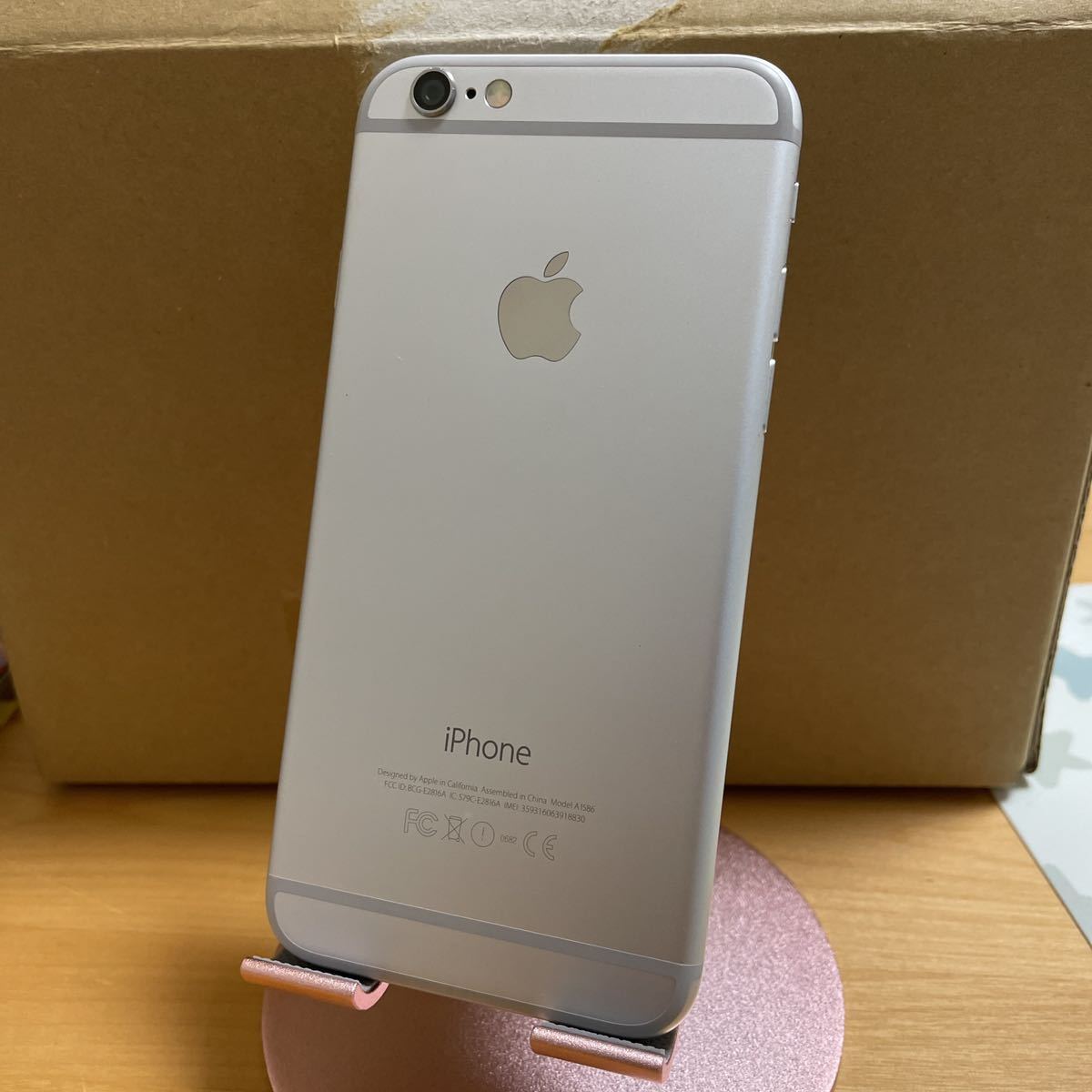 Apple iPhone6 シルバー　ソフトバンク_2