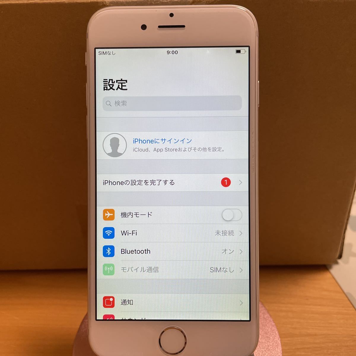 Apple iPhone6 シルバー　ソフトバンク_3