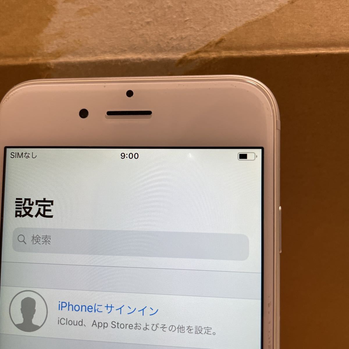 Apple iPhone6 シルバー　ソフトバンク_4