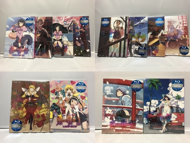 □送料無料□ Blu-ray 物語シリーズ 完全生産限定版 37巻セット 化物語 
