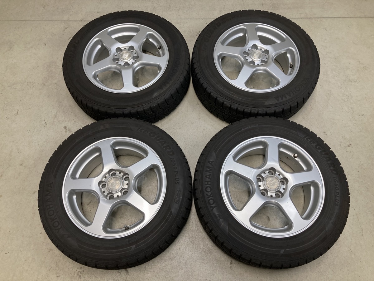 トヨタ純正アルミタイヤセット4本 195/65R15 管理050