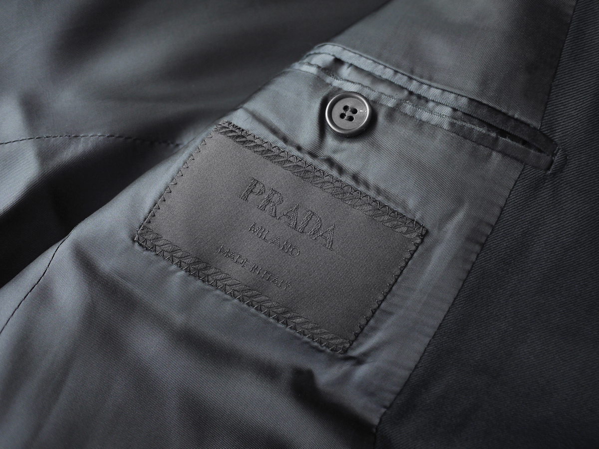 正規品 コレクションモデル プラダ PRADA ウールセットアップスーツ