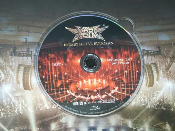 BD]10 BABYMETAL BUDOKAN(初回生産限定版)(2Blu-ray Disc) ベビー