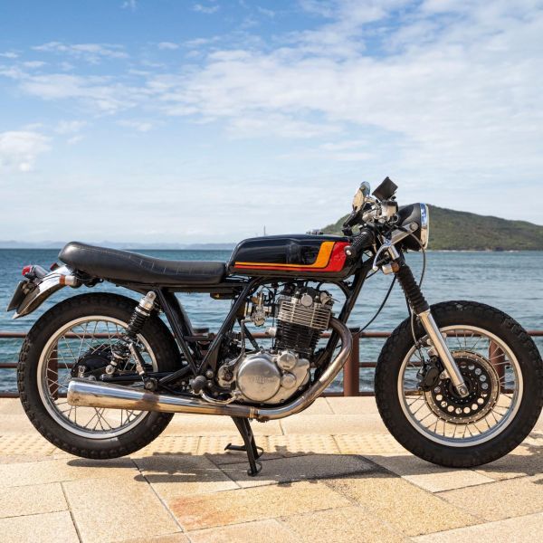 ボルトオン】SR400用タンク 純正 燃料 コック 使用可 RD50 タイプ