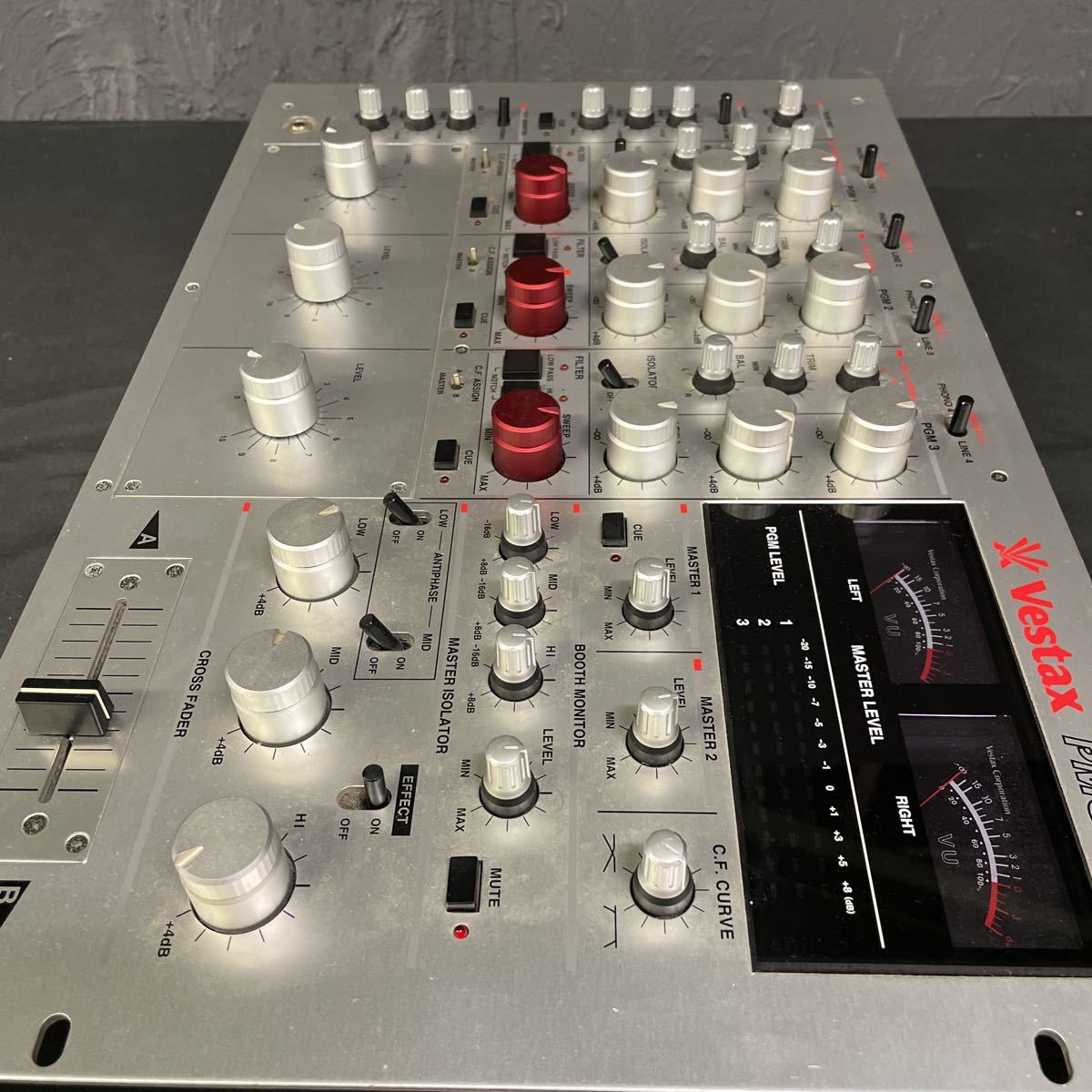 D 1 K Vestax Pmc Cx Carl Cox カールコックス モデル ロータリー ミキサー Dj 現状品 W0376 Djミキサー 売買されたオークション情報 Yahooの商品情報をアーカイブ公開 オークファン Aucfan Com