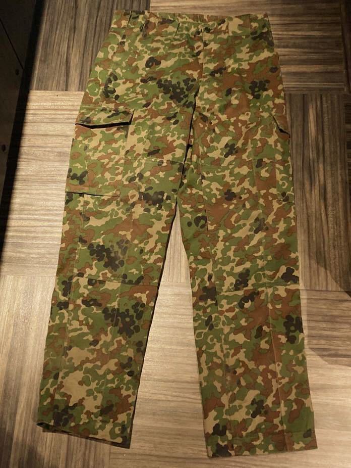 陸上自衛隊 自衛隊 カーゴパンツ 迷彩服 戦闘服 ベルト付き 上下セット