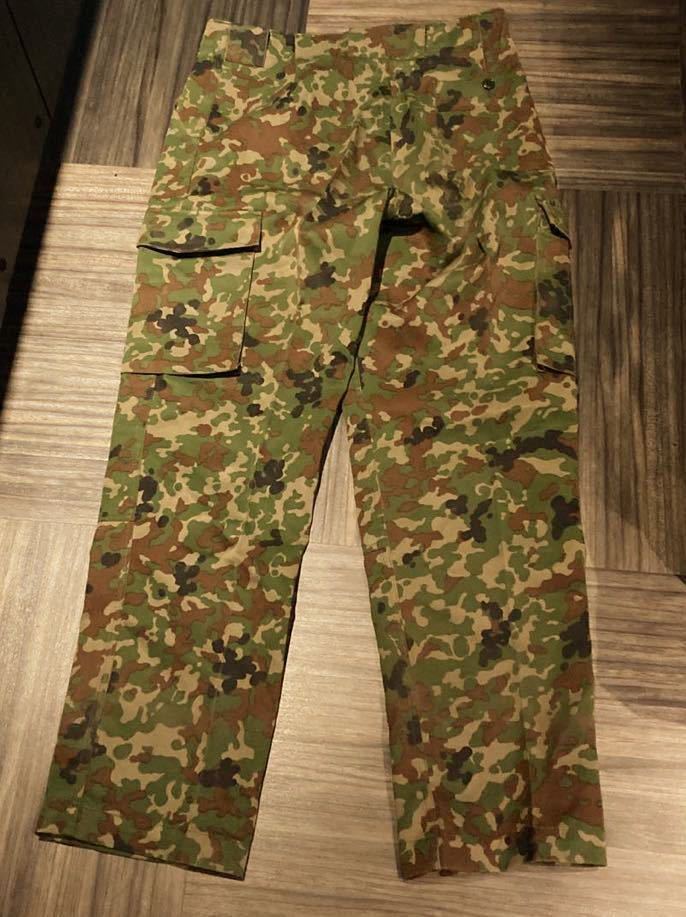 陸上自衛隊 自衛隊 カーゴパンツ 迷彩服 戦闘服 ベルト付き 上下セット