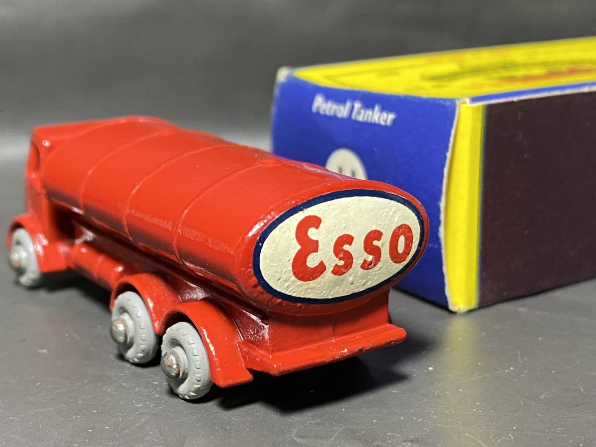 1960er Vintage Lesney Moko Matchbox No.11a & No.11b ERF Petrol Tankschiffe