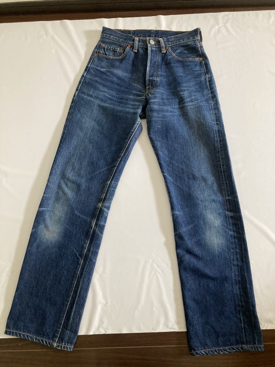 60s 70s リーバイス　501 BIG E 均等V オリジナル ビッグE 赤耳　Levi''s リーバイス501 ヒゲ　ハチノス　ビンテージ　ヴィンテージ