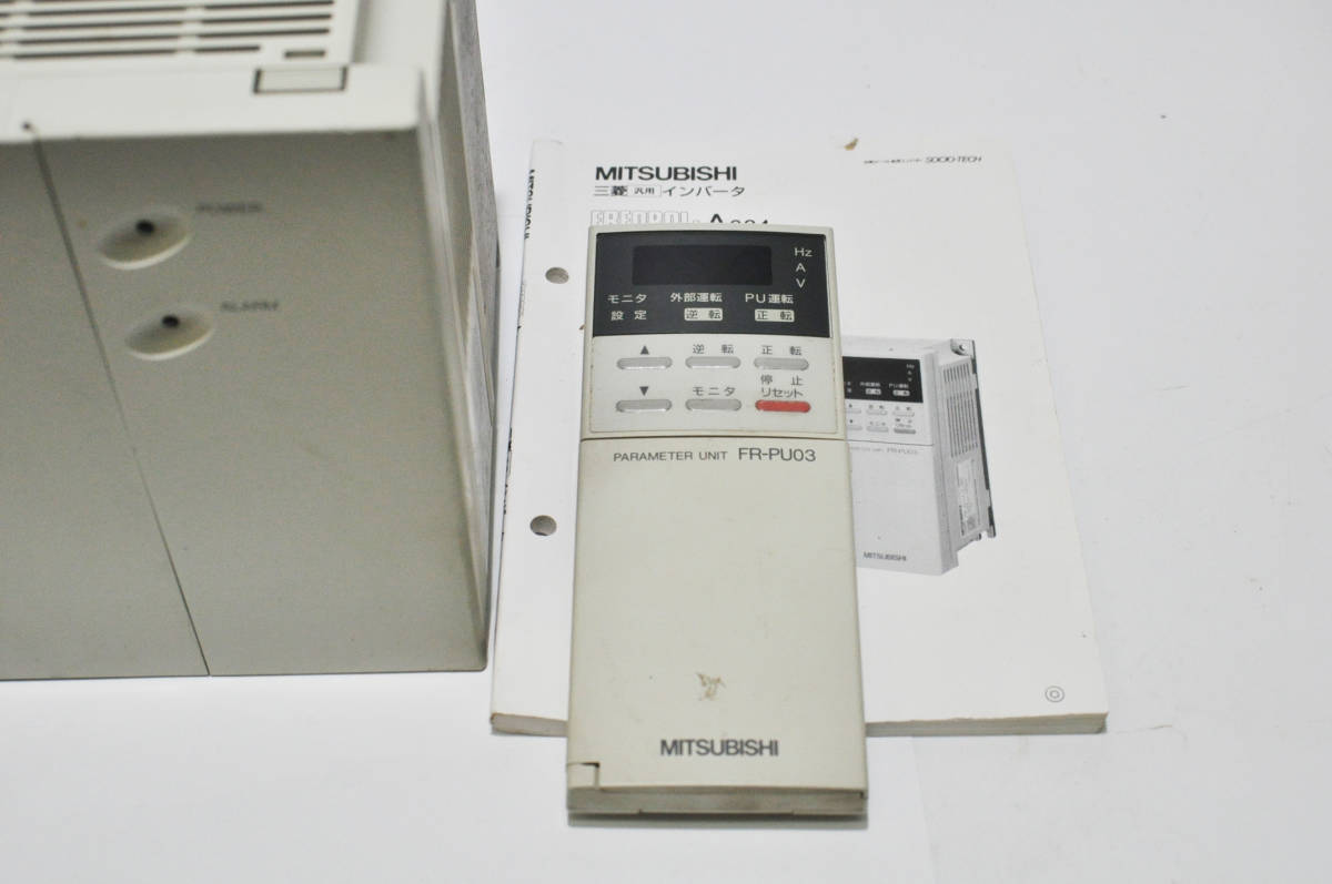 三菱電機 インバータ　FREQROL-A024 FR-A024-3.7K 三菱電機 FREQROL-A024-2.2K FR-A024-3.7K 汎用インバータ