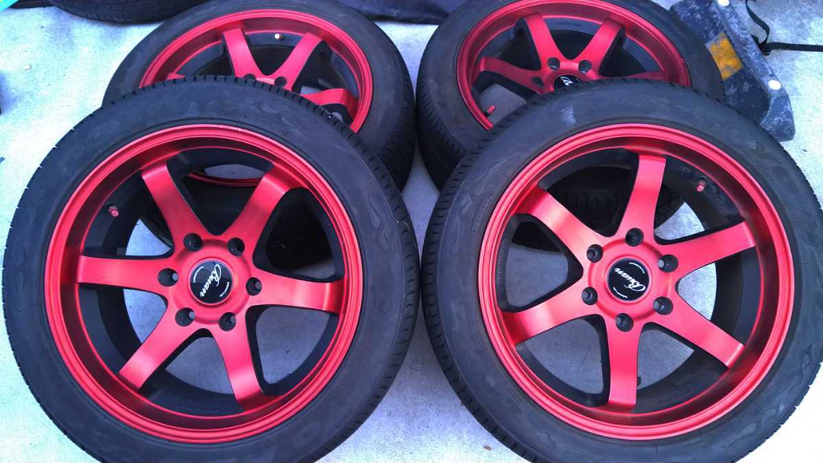 愛知 ハイエース 200系 舞杏 BUAN KB RACING 車検対応 アルミ ホイール 
