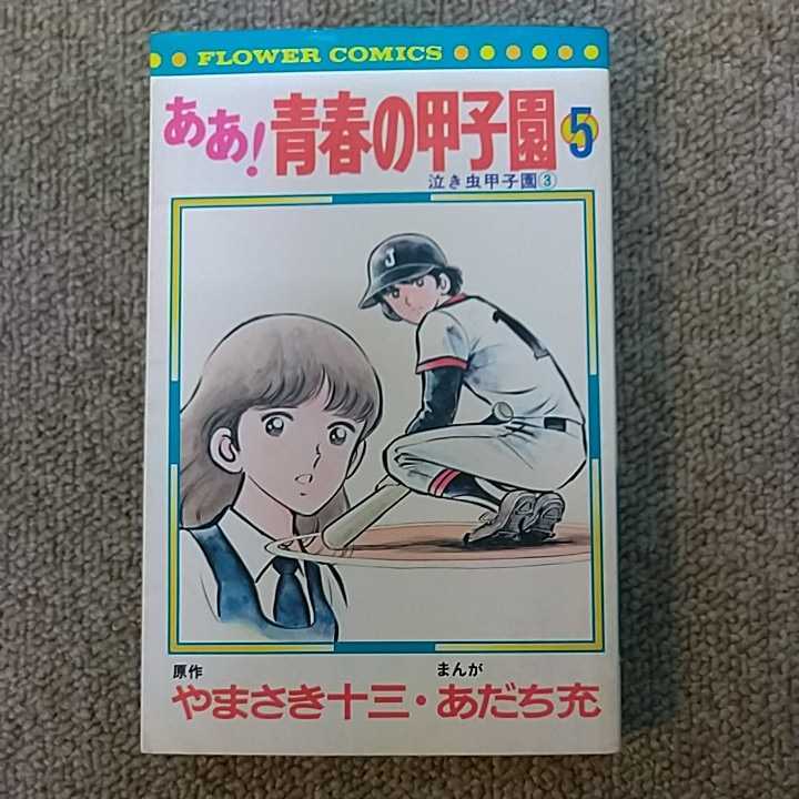 ああ 青春の甲子園 全7巻 あだち充 フラワーコミックス 小学館 やまさき十三 全巻セット 売買されたオークション情報 Yahooの商品情報をアーカイブ公開 オークファン Aucfan Com