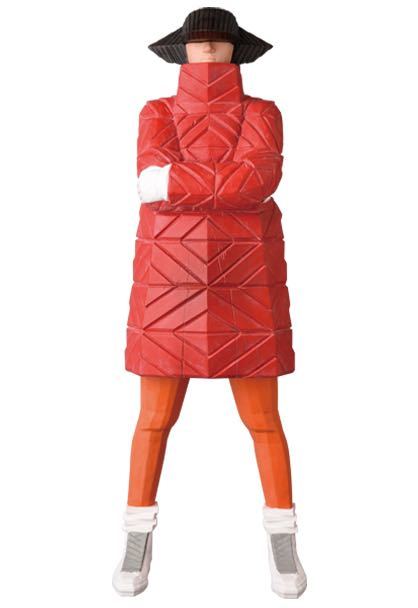 100体限定 TAKU OBATA 小畑多丘 B-GIRL Down Jacket NAGAME メディコム