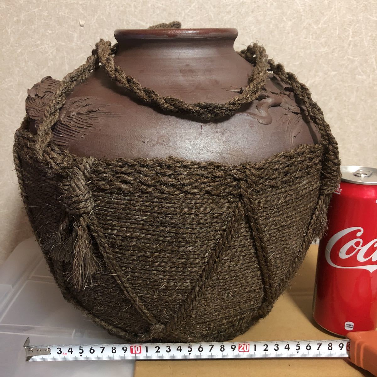 YK-2948 #300 蓋なし 中古品 泡盛 古酒壺 古酒甕 約6升
