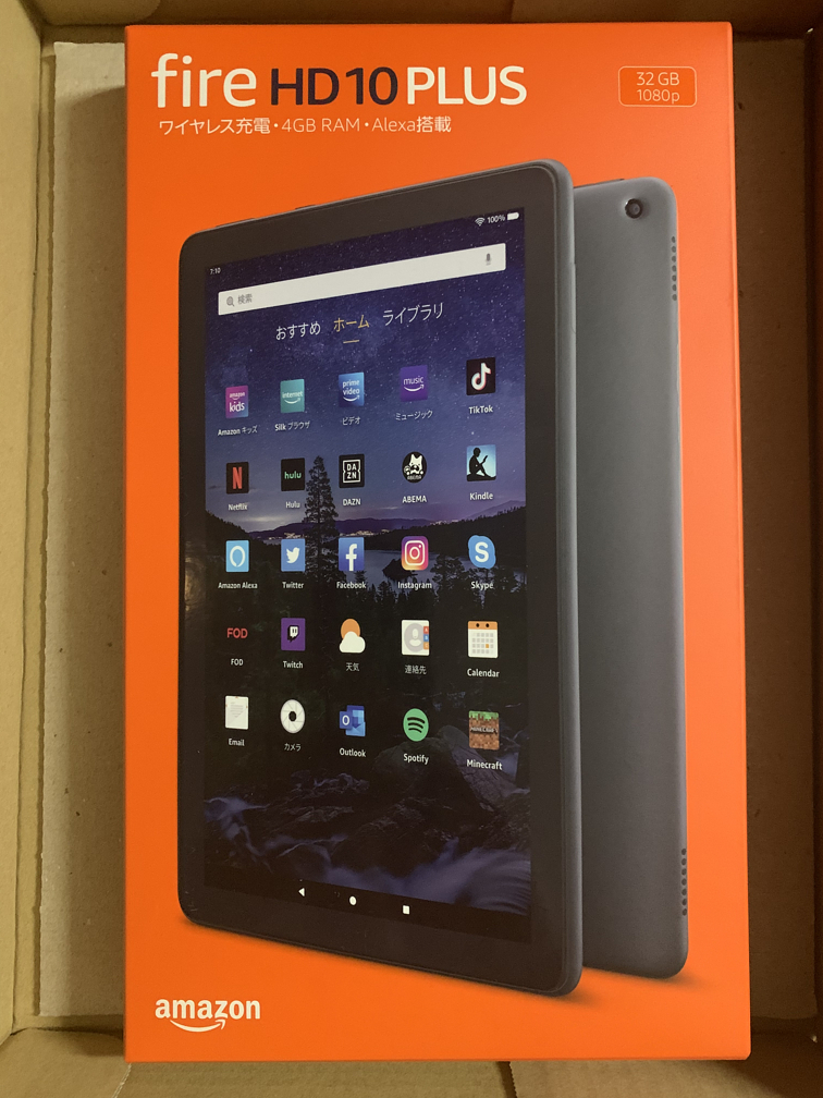最新作，送料無料 Amazon アマゾン Fire HD 10 Plus タブレット 10インチHDディスプレイ 32GB ワイヤレス充電 Alexa 4GB RAM搭載(本体)｜売買されたオークション情報、yahooの商品情報をアーカイブ公開 - オークファン 本体