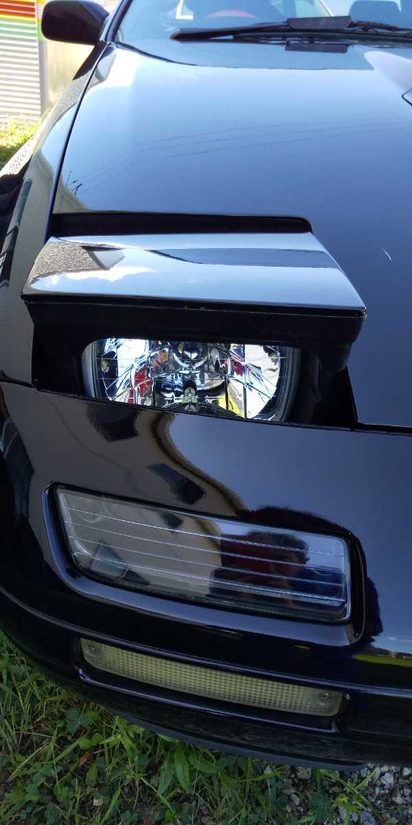 汎用角目2灯式ガラス製セミシールドビームLEDポジション付きヘッド 