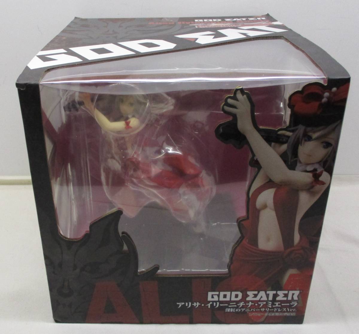 K926 中古 GOD EATER ゴッドイーター アリサ・イリーニチナ・アミエーラ 1/7 フィギュア 深紅のアニバーサリードレスver.