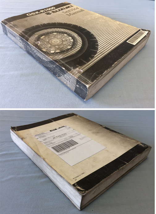 GSX-R1000 K7 K8 2007 2008 スズキ純正サービスマニュアル 関連資料付