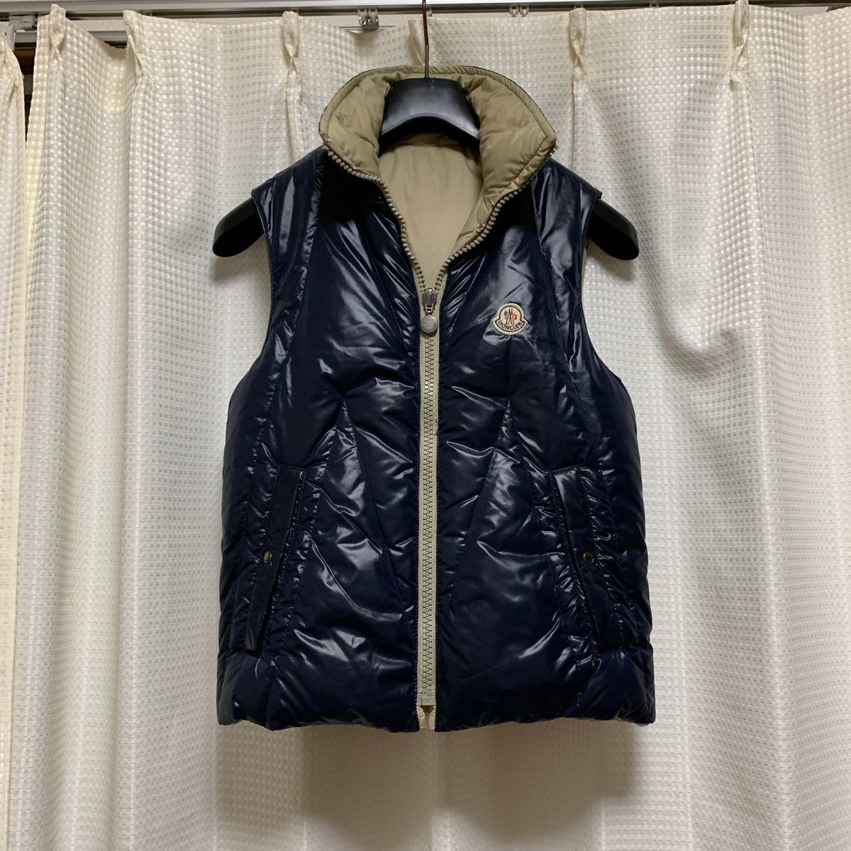 【HOT，新品】 国内正規品 モンクレール リバーシブル ダウンベスト MONCLER(0)｜売買されたオークション情報、yahooの商品情報をアーカイブ公開 - オークファン 男性用